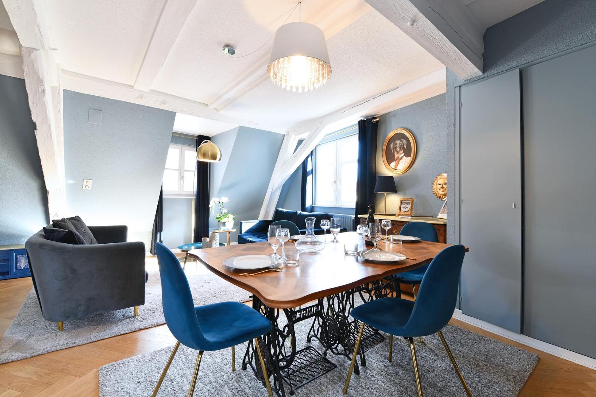 Romantique Appartement Fly Me To The Moon Colmar Exterior foto